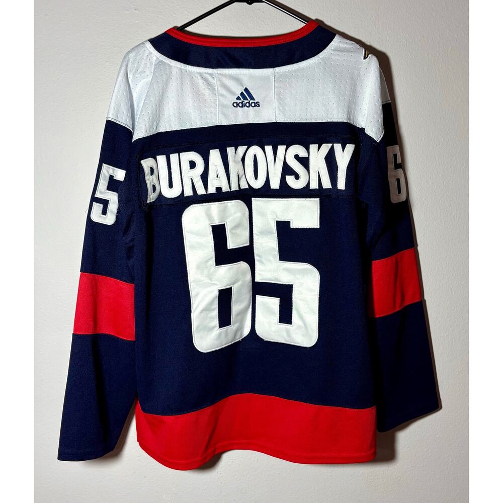 Washington Capitals Fanatics 2018 Stadium Series Jersey #65 Burakovsky Sz 46 (S) - Picture 7 of 10